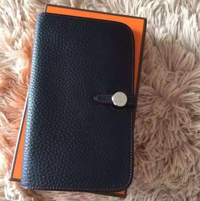 【エルメス HERMES】高品質 ファスナ付き 長財布 二つ折り メンズファッション イタリア　スーパーブランド カジュアル 通販 激安